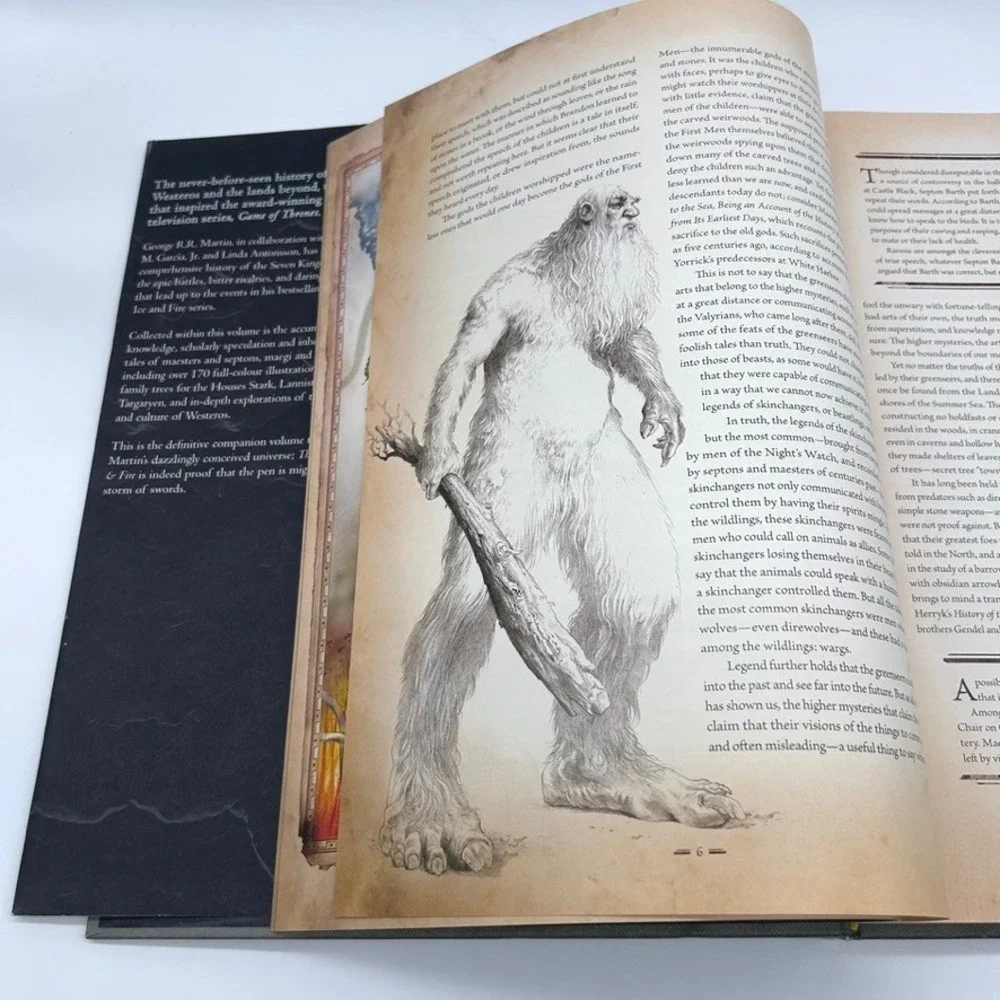 The World of Ice & Fire George Martin Game of‎ Thrones History Book